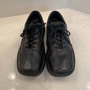 Leather upper men shoes